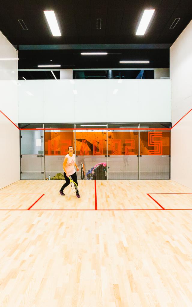 Squash au Centre Sportif de Verbier