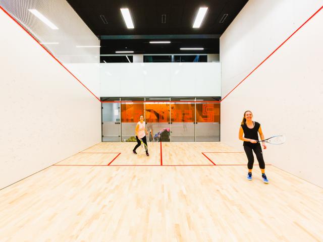 Squash au Centre Sportif de Verbier