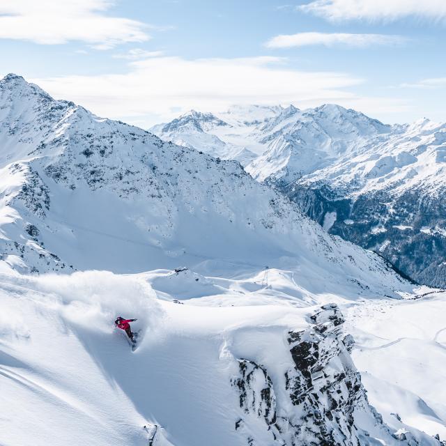 Freeride à Verbier