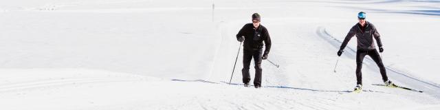 Ski de fond à Champsec