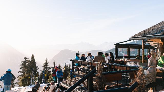 Terrasse du restaurant Chez Dany