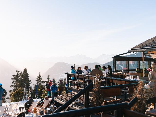 Terrasse du restaurant Chez Dany