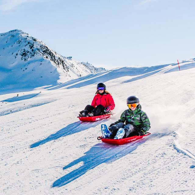 Piste de luge à La Tzoumaz