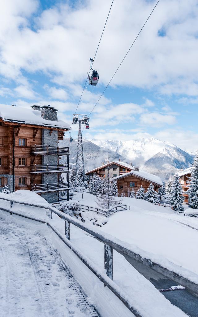 Verbier sous la neige