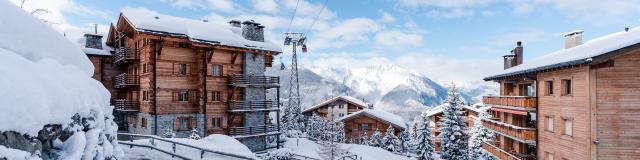 Verbier sous la neige