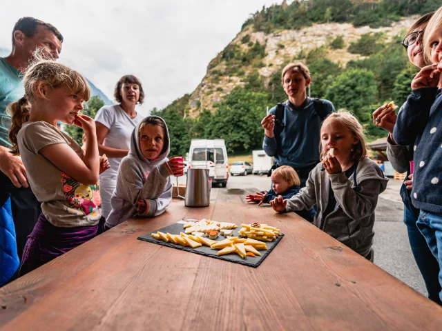 VISITE DE LA FROMAGERIE D'ETIEZ ET DE L'ALPAGE DU TRONC 