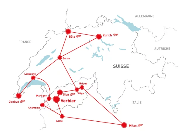 Verbier Carte Situation Verbier Fr Print