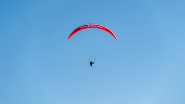 Parapente dans la région de Verbier