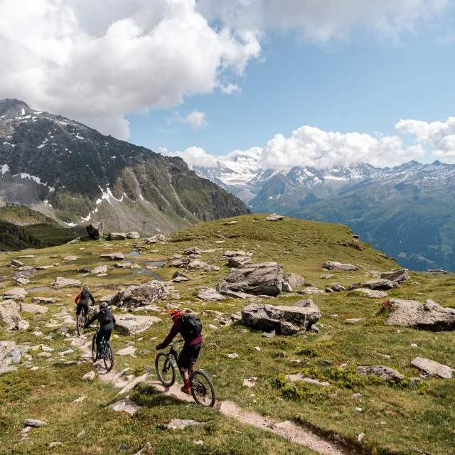 Randonnée en VTT & e-bike dans la région de Verbier